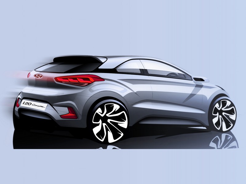 Hyundai Motor naznačil podobu nového i20 Coupe