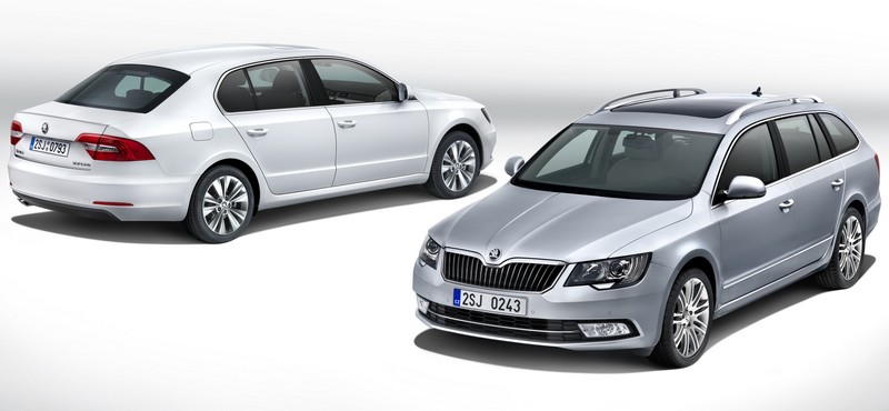 Omlazená Škoda Superb