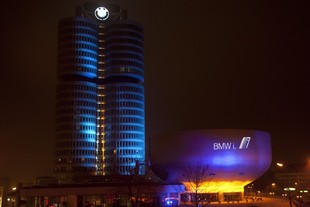 BMW - ústředí v Mnichově