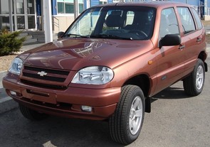 Chevrolet Niva - puvodní verze z let 2002 az 2009