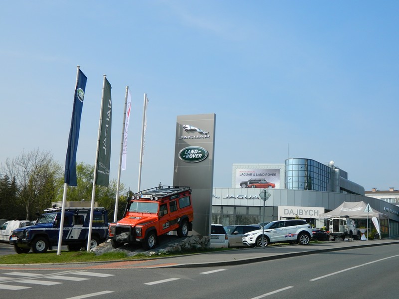 Nové prodejní centrum Jaguar Land Rover