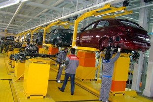 Derways Haima 3 - montážní linka