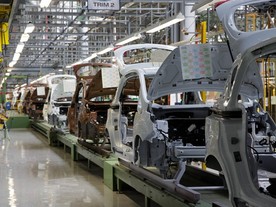 Výroba Fordu B-MAX v Craiově