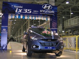 Zahájení výroby vozu Hyundai ix35 v HMMC