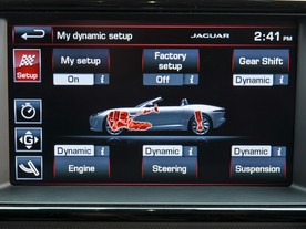 Jaguar F-TYPE - systém i-Dynamics