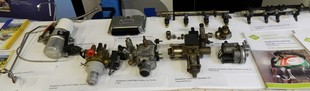 Komponenty vstřikovacích systémů motorů na CNG