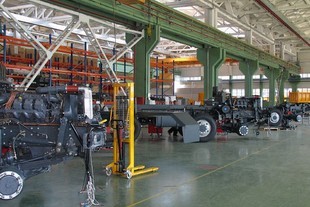 Výroba v Yarovit Motors v St. Petěrburku