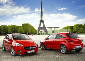 Opel Corsa v Paříži