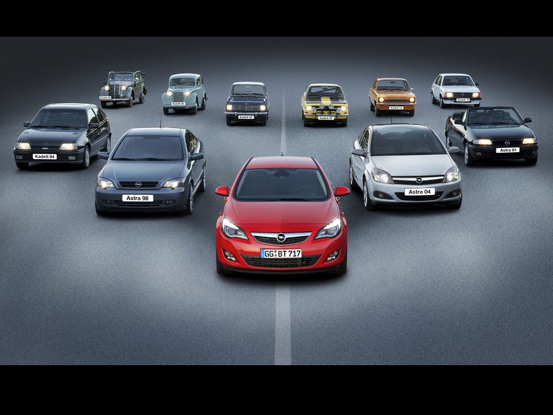 Opel Kadett a Astra - německé kompakty 1. část