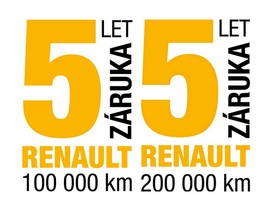 Renault - záruka 5 let