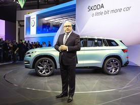 Bernhard Maier a Škoda VisionS 