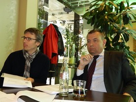 Jan Habart (České sdružení pro biomasu) a Ing. Martin Kubů (Agrofert)