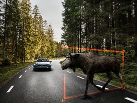 Volvo V90 Large Animal Detection