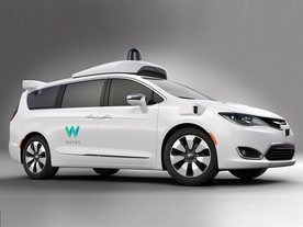 Waymo Chrysler Pacifica hybrid