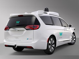 Waymo Chrysler Pacifica hybrid