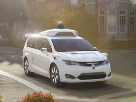 Waymo Chrysler Pacifica hybrid
