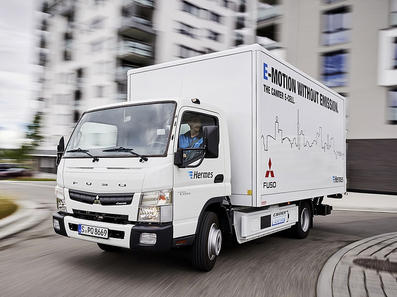 Fuso Canter E-Cell: elektrický pohon pro nákladní auto
