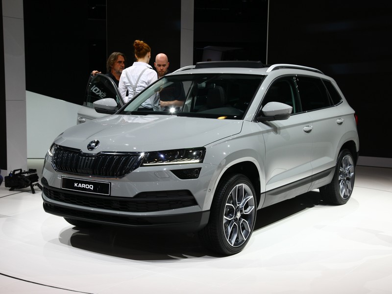 Škoda Karoq se poprvé v Praze