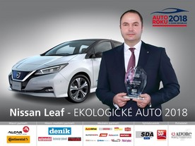 autoweek.cz - Nissan Leaf získal titul Ekologické auto roku 2018 v ČR