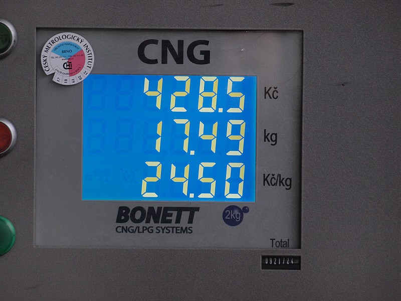 Bonett snížil ceny ve své síti CNG stanic