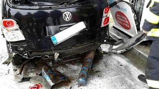 autoweek.cz - U čerpací stanice vybuchla nádrž na CNG