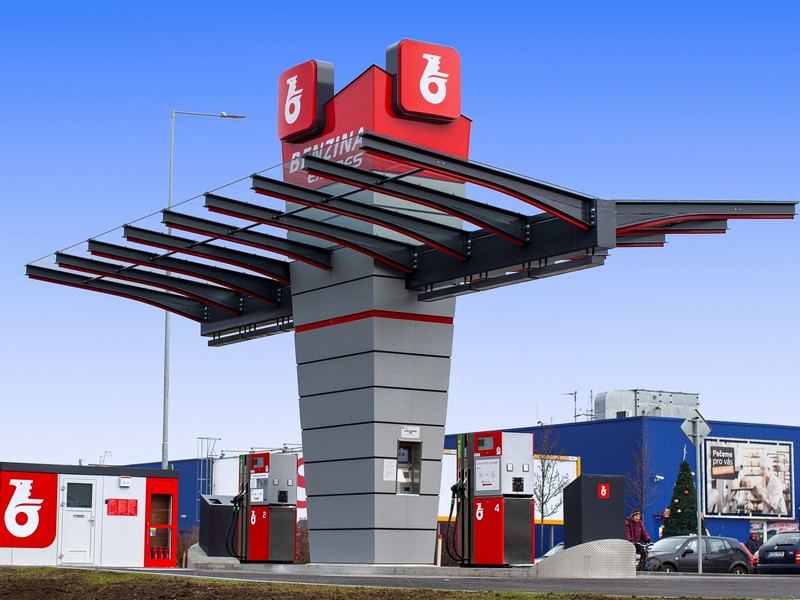 Síť samoobslužných čerpacích stanic Benzina Expres 