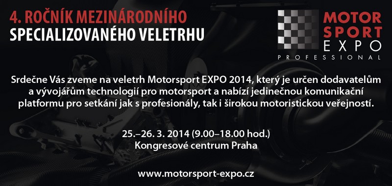 Motorsport Expo 2014 (aktualizováno)