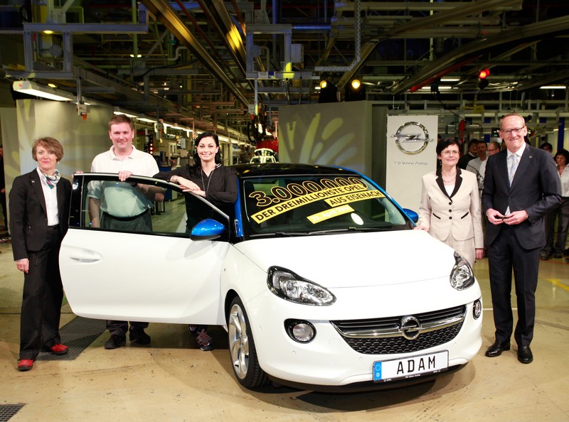 Třímiliontý Opel z Eisenachu
