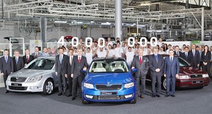 autoweek.cz - Škoda vyrobila čtyřmiliontý vůz Octavia