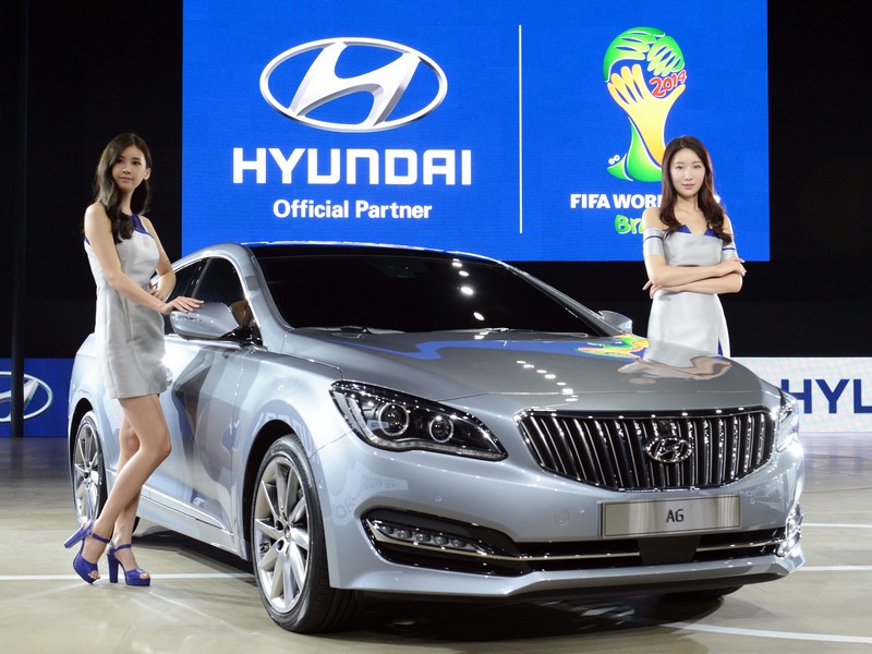 Hyundai předvedl nový luxusní sedan AG 