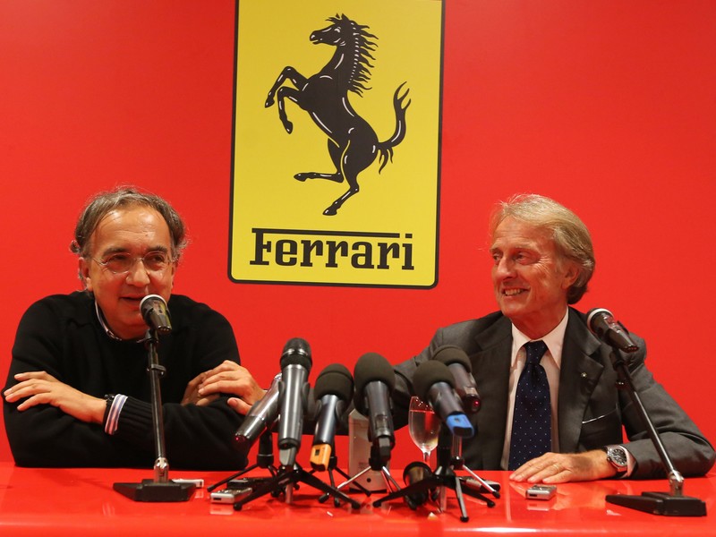 Marchionne se zbavil Montezemola