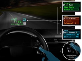 autoweek.cz - Projekční displej HUD rizikem pro bezpečnost?