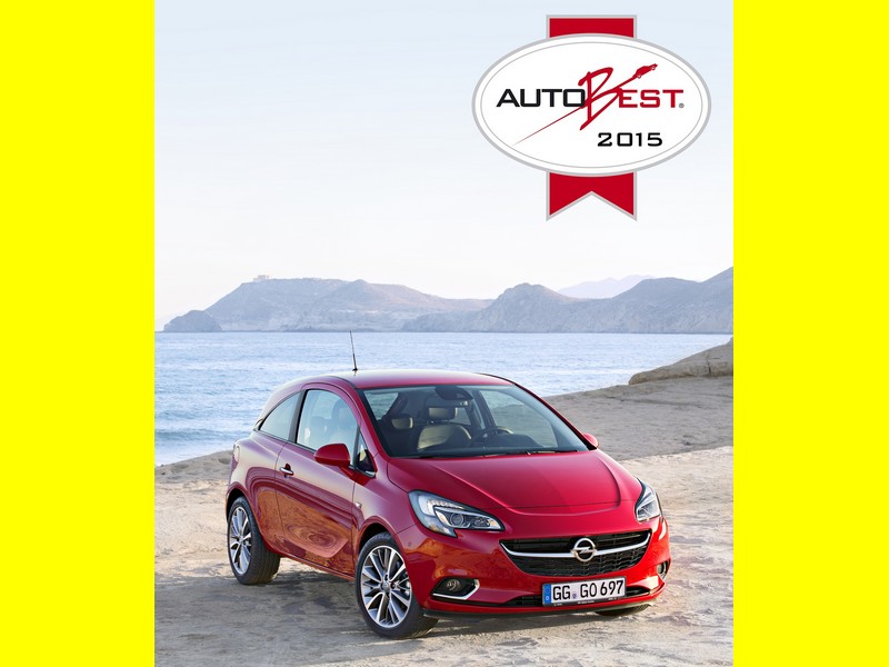 Opel Corsa vyhrál prestižní cenu AutoBest 2015