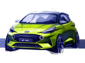 autoweek.cz - První náčrt 3. generace miniauta Hyundai i10 