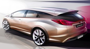 autoweek.cz - Koncept kombi verze modelu Civic