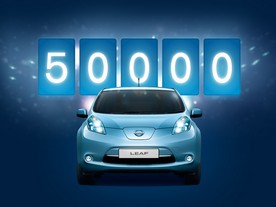autoweek.cz - Nissan Leaf slaví prodej 50 000 vozů
