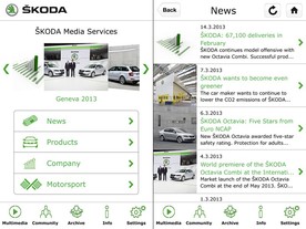 autoweek.cz - Aplikace Škoda Media Services v nové podobě 