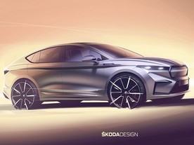 autoweek.cz - První náčrt podoby Škody Enyaq Coupé iV