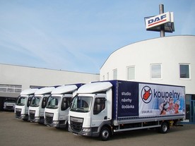 autoweek.cz - Vozidla DAF pro společnost Ptáček - velkoobchod