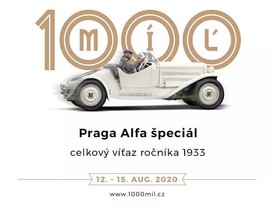 1000 mil československých 2020 Praga Alfa Speciál