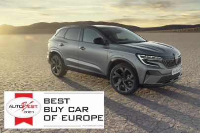 Renault Austral vítězem ankety AutoBest - Best Buy Car of Europe 2023