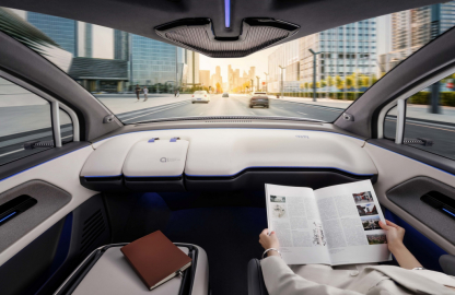 Baidu Apollo RT6 interior