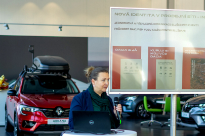 Vedoucí rozvoje prodejní sítě značky Dacia Blanka Solničková