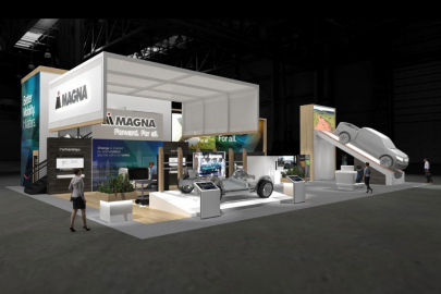 Magna na veletrhu CES 2023 v Las Vegas