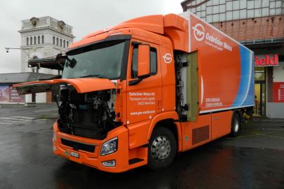 Gebrüder Weiss realizoval první distribuci zboží vodíkovým vozem v ČR