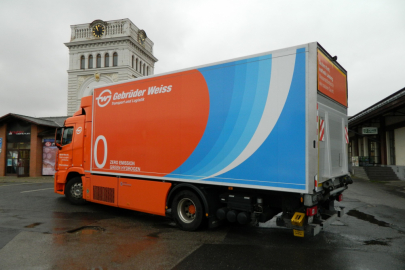 Gebrüder Weiss realizoval první distribuci zboží vodíkovým vozem v ČR