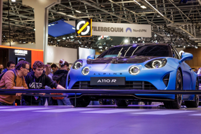 Mondial de l'auto Alpine A110 R