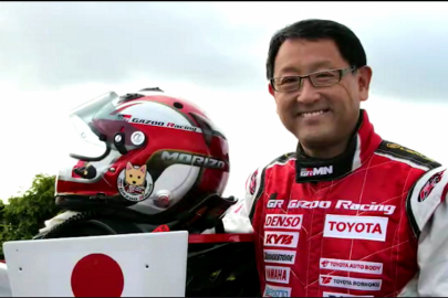 Akio Toyoda jako amatérský zavodnik