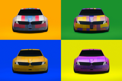 BMW i Vision Dee eINK
