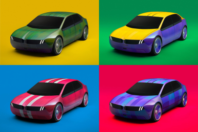 BMW i Vision Dee eINK